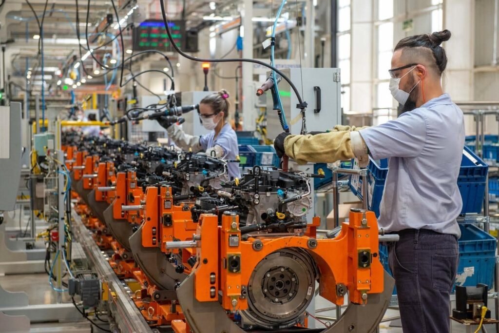 Joinville Brazil car engine assembly